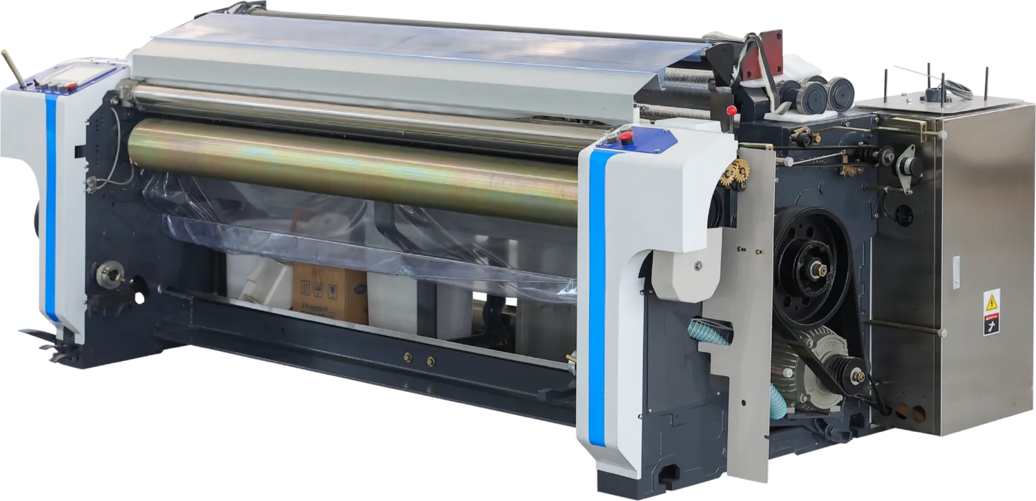 Electronic Let-Off Air Jet Loom